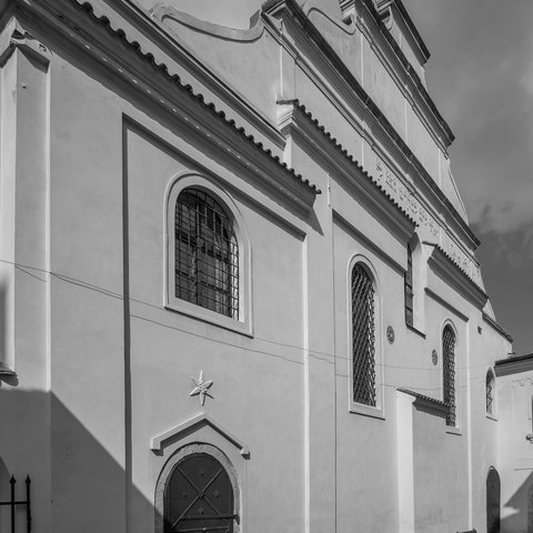Synagoga<br>a pracovna rabína Federa