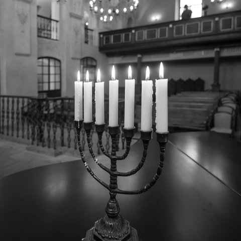 Synagoga<br>a pracovna rabína Federa